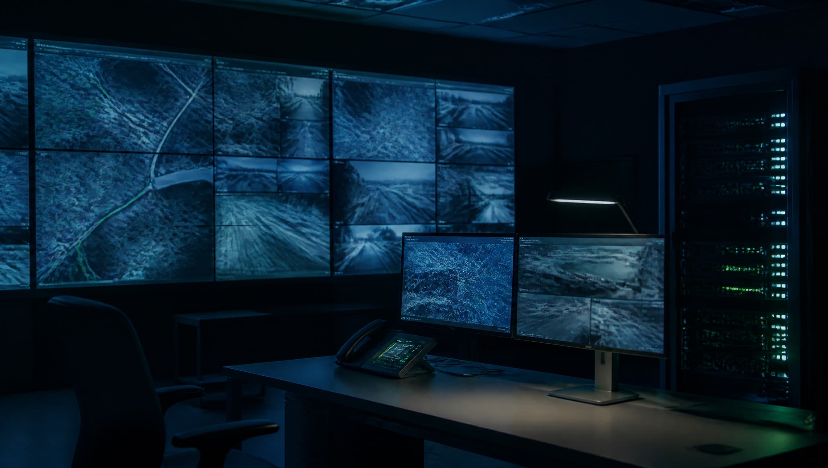 Illustrative multi-camera operations view
